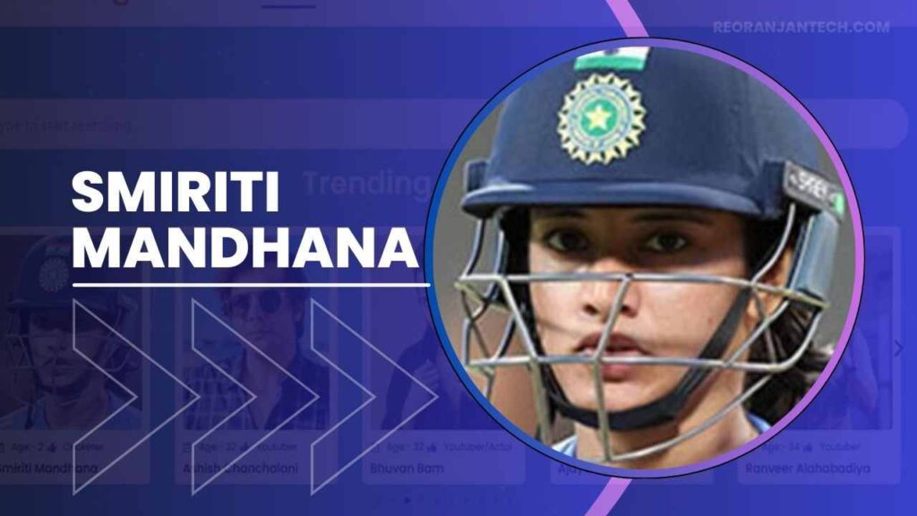 Smiriti Mandhana Age, Height, Weight, Wiki, Biography, Family, And More